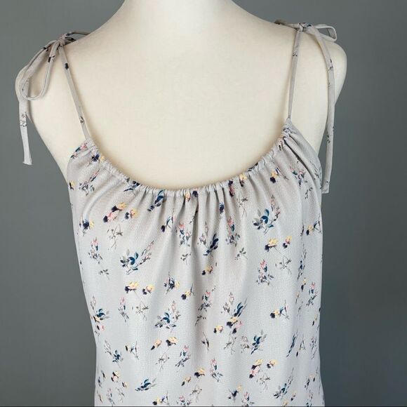 All Saints Mika Grey Floral Summer Dress - Picture 5 of 9